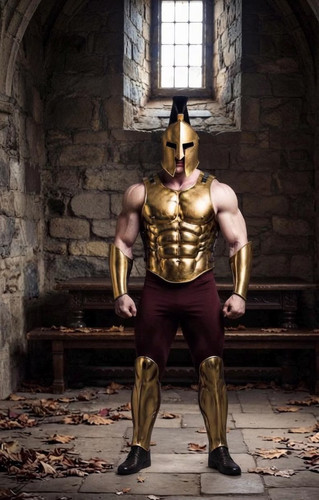 Greek warrior armor costume - warrior,